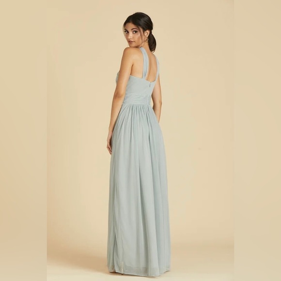 Birdy Grey KIKO DRESS SAGE SMALL NEW NWT BRIDESMAID WEDDING No Slit - Picture 2 of 5